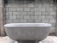 CONCRETE BATHTUB