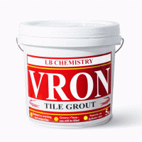 Waterproof tile grout white